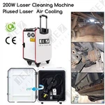 Máy quét laser di động làm mát không khí 200W