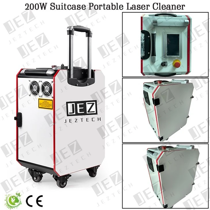 Máy làm sạch kết cấu bằng laser để loại bỏ thép không gỉ